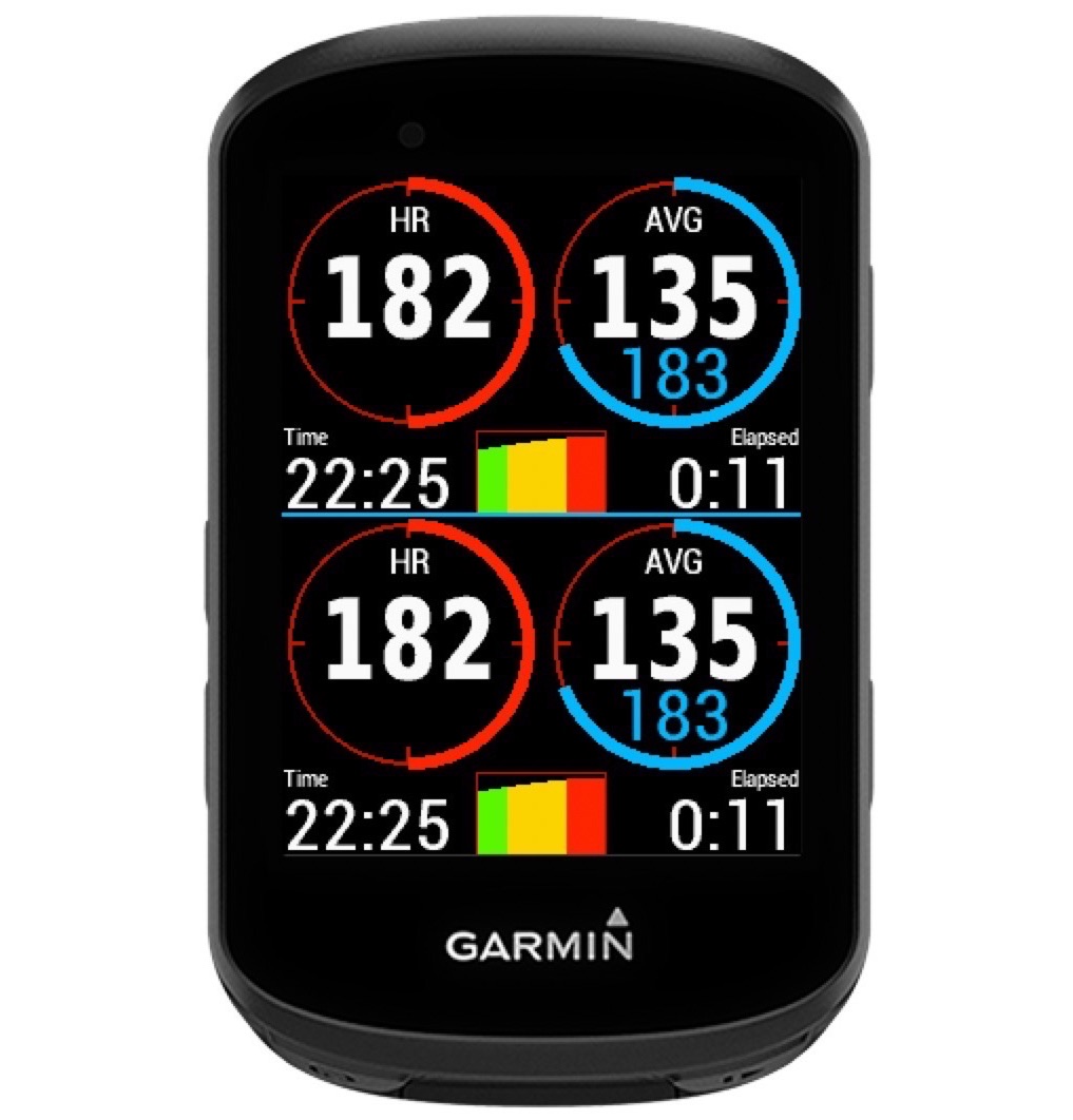 Training HR Garmin Connect IQ