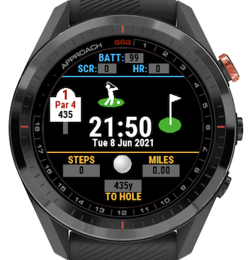 Garmin connect hot sale golf app