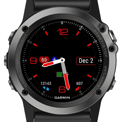 Garmin fenix best sale 3 watch faces