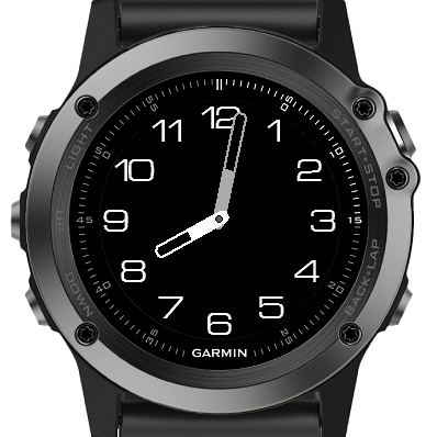 Garmin analog watch face new arrivals