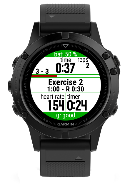 Garmin forerunner discount 235 gym workout