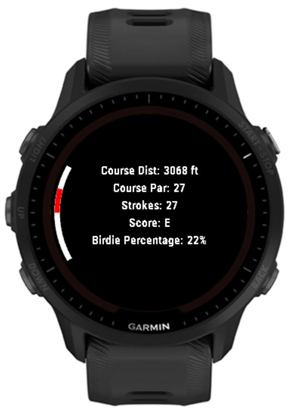 Garmin 2025 disc golf