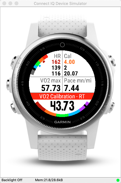 garmin vivoactive vo2max