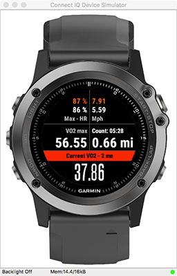 garmin vivoactive 3 music vo2max