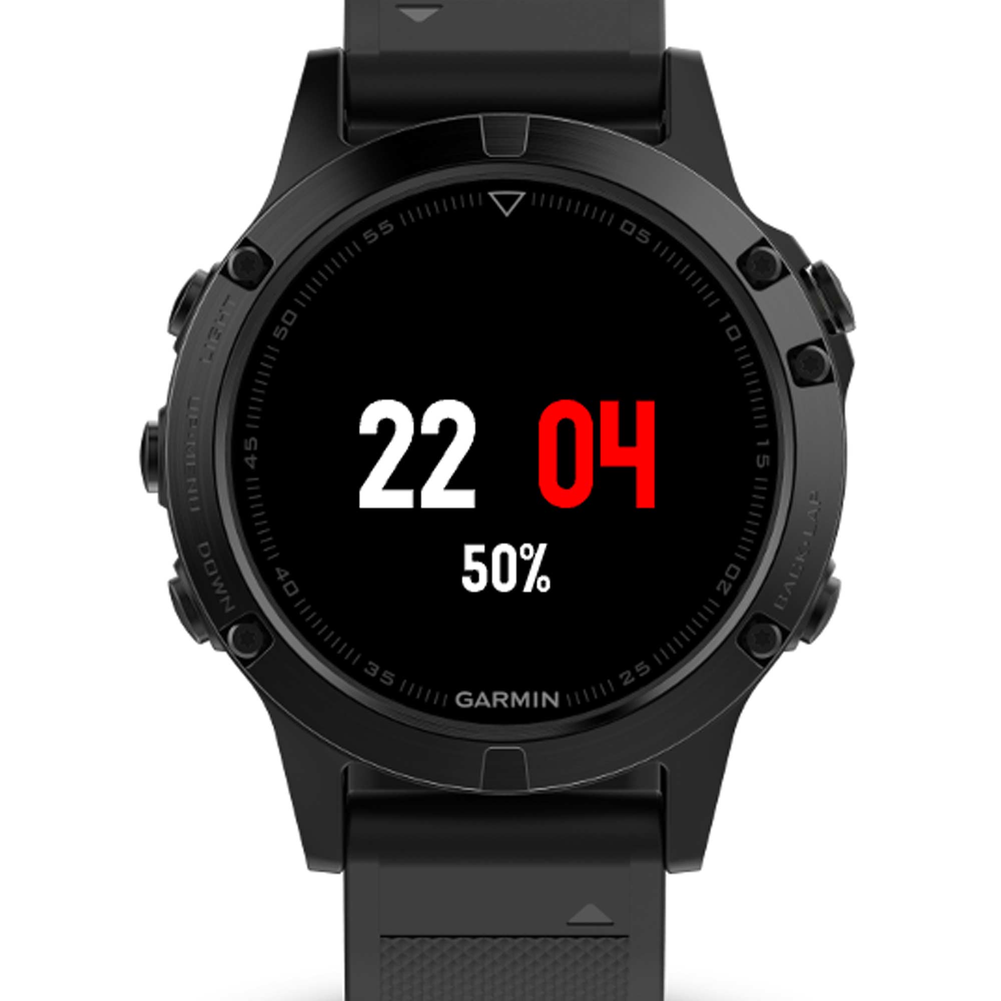 Simple Watch Face With Battery | Garmin Connect Iq