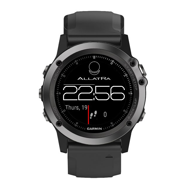 garmin watch face queued