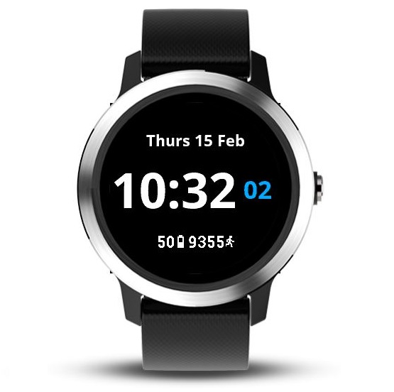 Simple store garmin watch