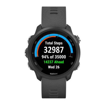 Garmin discount step counter