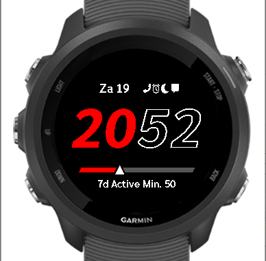 Garmin Reloj Forerunner 745, Rojo