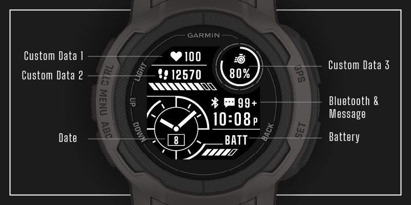 Watch face garmin instinct sale