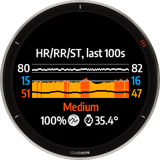 Øde omhyggelig Kurve PSX-5 live HR, respiration and stress app | Garmin Connect IQ