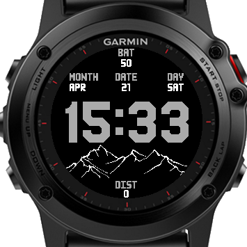 Watch faces for garmin best sale fenix 6