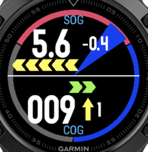 raceQs sailing tactics racing watch Garmin Connect IQ