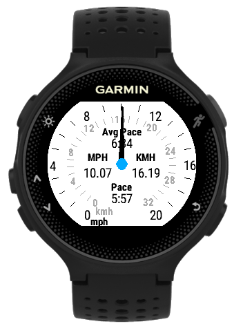 garmin speedometer