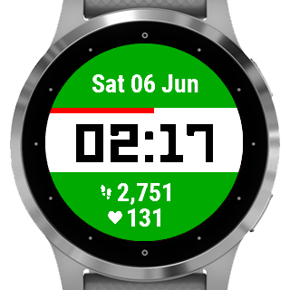 Step counter online garmin