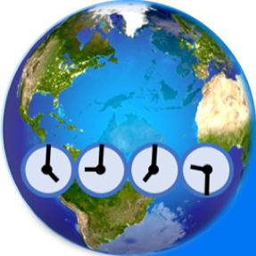 World Clock Widget Garmin Connect IQ