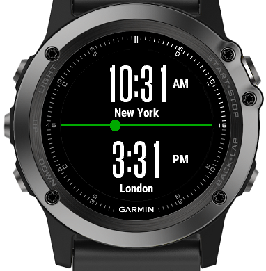 Garmin clock online