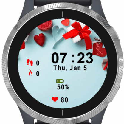 Garmin watch face discount with heart rate