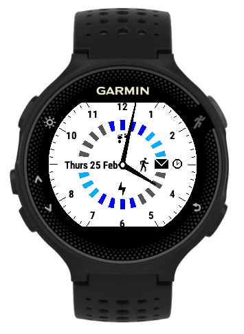 Watch faces for garmin best sale forerunner 235