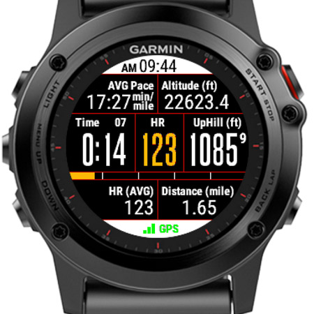 Garmin forerunner online hiking