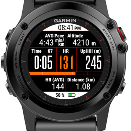 Garmin store 245 hiking