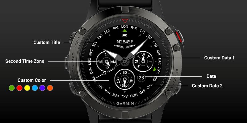 Garmin fenix discount 5 watch face