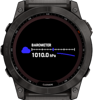 Barometre garmin discount