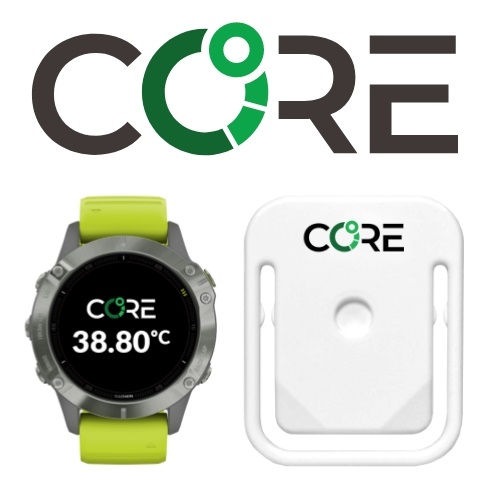 CORE Body Temperature Monitor Widget Garmin Connect IQ