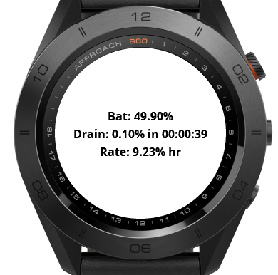 Battery Info Field | Garmin Connect