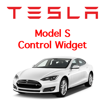 Tesla Model S Control Widget Garmin Connect Iq