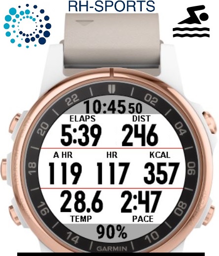 Garmin vivoactive 3 online sea swimming