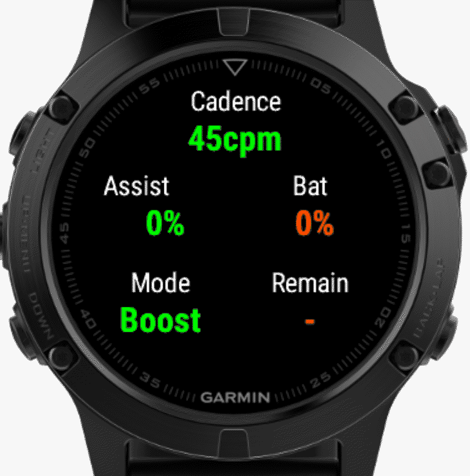 garmin shimano steps