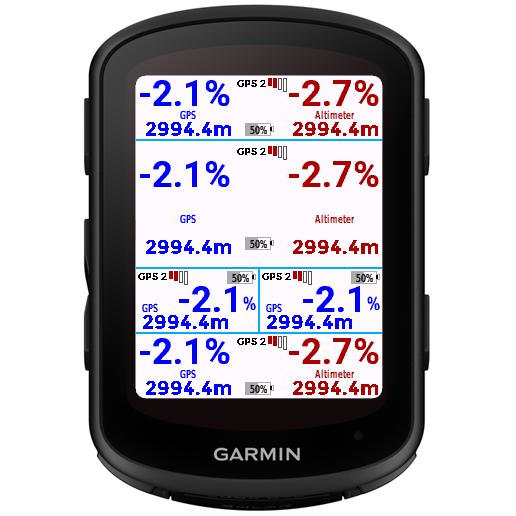 Garmin edge cheap explore altimeter