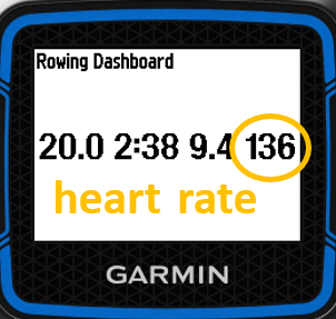 Rowing DashBoard | Garmin IQ