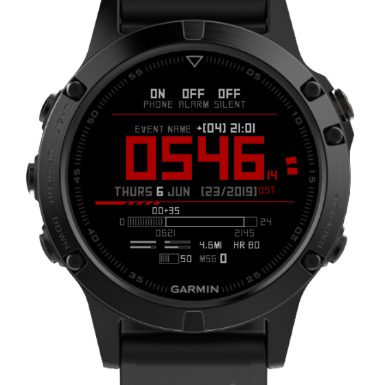 SHN Tactical Garmin Connect IQ