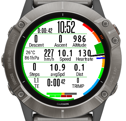 SportMonitor F6X BETA Garmin Connect IQ