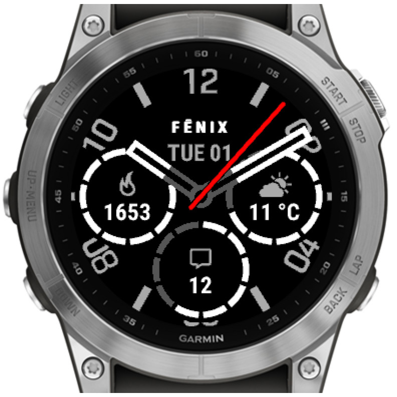 EG Bracelet (Garmin, fenix 7S, Doré) - Interdiscount