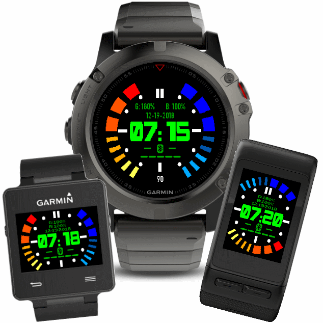 garmin vivoactive watch faces