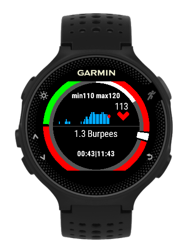 garmin interval training vivoactive 3
