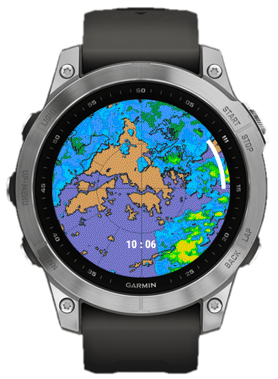 Weather radar sale widget garmin