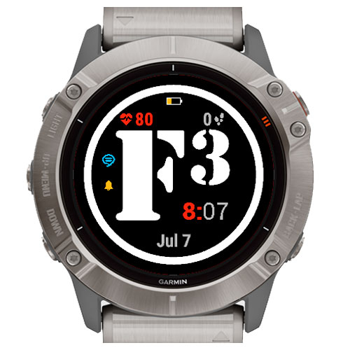 Garmin fenix f3 sale