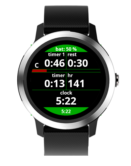 Garmin fenix 2025 interval timer