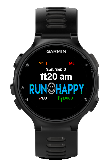 Garmin forerunner hotsell 235 icons