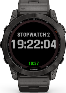 Stopwatch garmin fenix 5 new arrivals