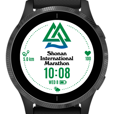 第15回 湘南国際マラソン Watch Face Ver 1 Garmin Connect Iq