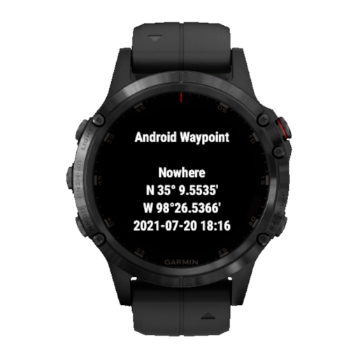 Garmin fenix sale 5 waypoints