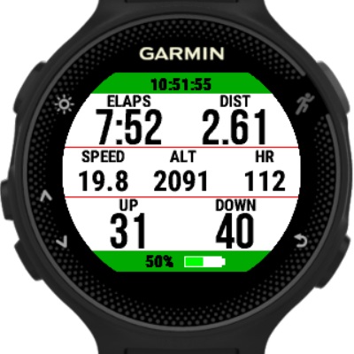 Garmin forerunner 2025 235 hiking