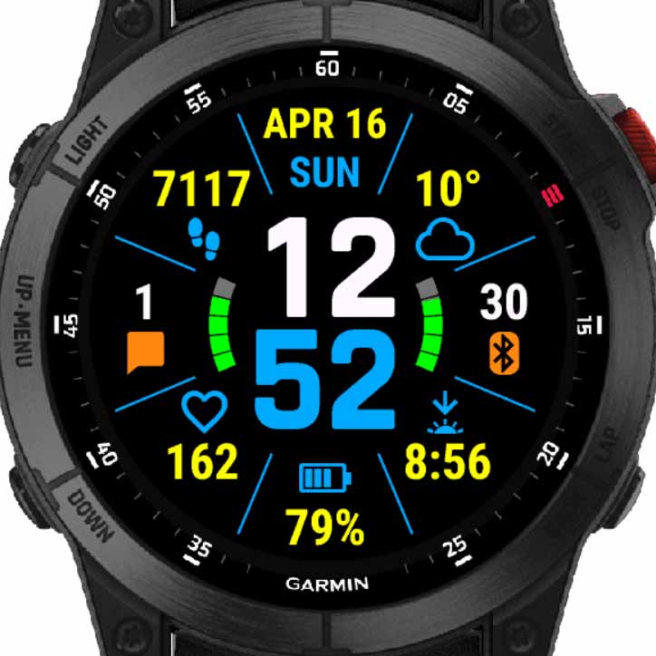 EASY Round Garmin Connect IQ