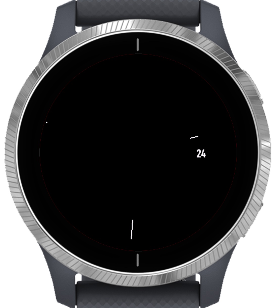 Black and White Minimal Watch Face