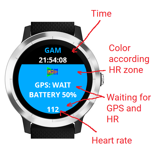 Garmin vivoactive 3 waiting best sale for gps